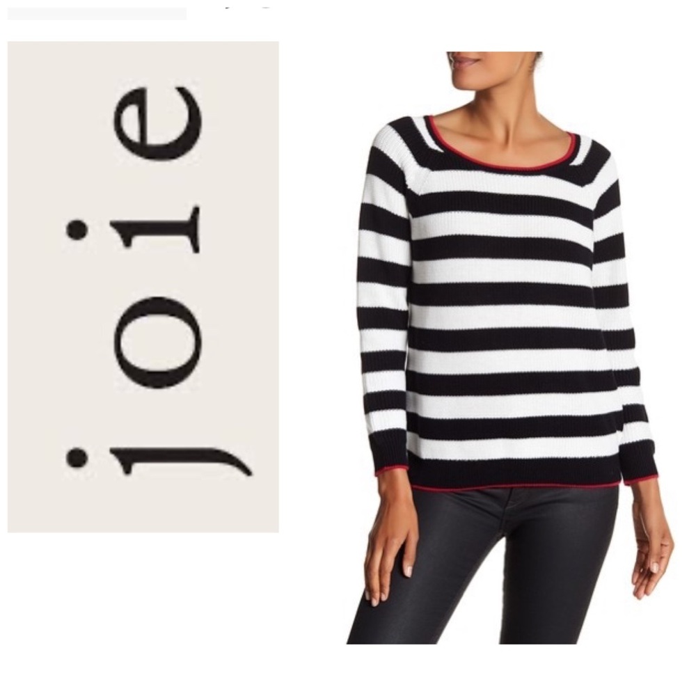 Joie cotton striped “Danila” sweater